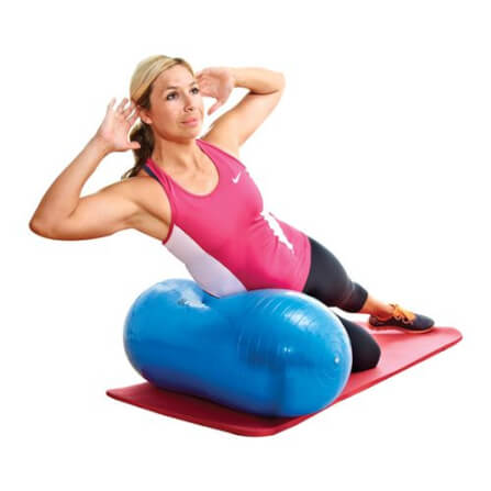 ลูกบอลโยคะ ทรงถั่ว ABLOOM 0160027018010_ฟ้า_5